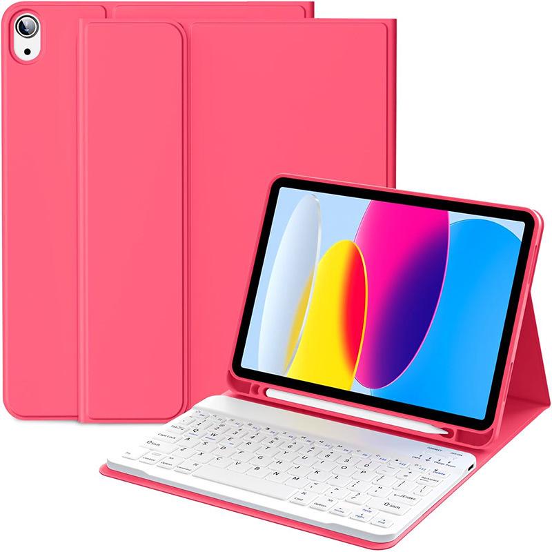 Защитный чехол для iPad 10-го поколения со съемной беспроводной клавиатурой и совместимостью с Pro Mouse
