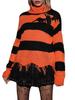 2023 European & American Women's Knit Halloween Sweater