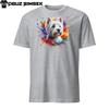 Colorful West Highland White Terrier Unisex T-Shirt: Vibrant Dog Design!