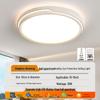 Modern Minimalist LED Round Ceiling Light for Bedroom, Living Room, Corridor, Bathroom, Kitchen, and Balcony