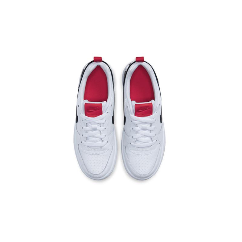 Nike Кроссовки Court Borough Low White Obsidian Gum GS 839985-105