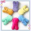 6 шт. Пасхальные Peeps Кролик Плюшевая игрушка Ручная фигурка Автомобильное украшение Кукла мини-кролик Подарок на день рождения Короткий плюш ПП Хлопок Украшения для дивана