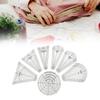 10 Pcs Quilting Template Ruler Multifunctional Regular Plate Template Acrylic Clear Patchwork Ruler for Sewing Quilting