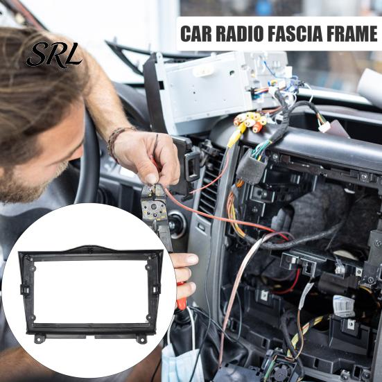 Панель консоли навигации 9 дюймов Dash Kit для Lada Granta 2018+, Рамка-адаптер для установки на приборную панель, Рамка для магнитолы, Прямая установка Android-радио