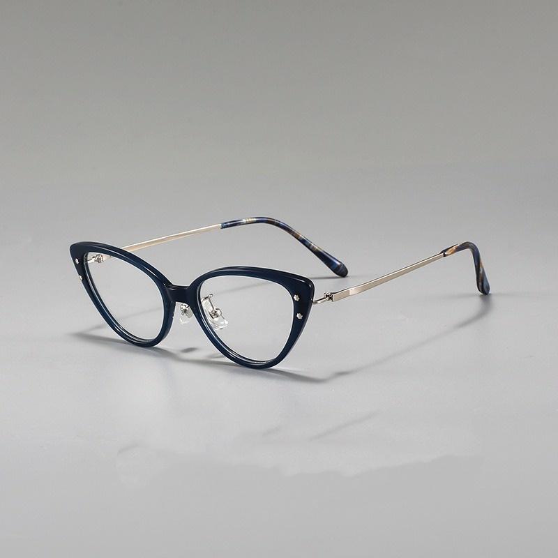 Women Acetate Glasses Frame High Quality Fashion Reading Glasses Optical Prescription Eyeglasses Frame for Woman Cat Eye Eyewear