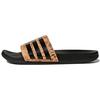 Шлепанцы Adilette Cloudfoam Plus Cork 'Черный Оранжевый' CG3413