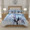 L-L D-Death N-Note Anime Comforter Cover Set Bedding Soft Polyester Boys Girls Bedroom Decor DE 135x200 155x220 200x200, US UK EU AU Sizes