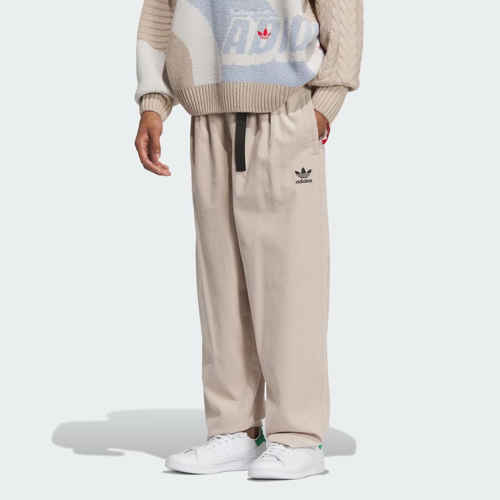 adidas Мужские спортивные штаны свободного плетения Originals, светло-хаки IN0992