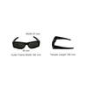 Saint Laurent Logo Rectangle Sunglasses Women sunglasses Tortoise SLM140F-003