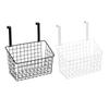 1Pcs Black White Iron Storage Basket Grid Kitchen Storage Rack  Seasoning Bottle