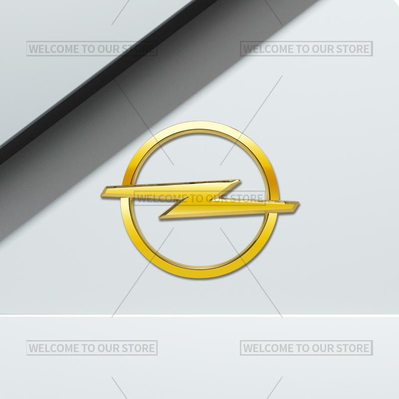 3D Car Styling For OPEL Zafira Astra Mokka Movano Vectra Insignia Emblem Badge Metal Stickers Rear Trunk Decals Auto Accessories