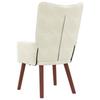 Armchair Cream 63 x 67 x 94 cm Velvet