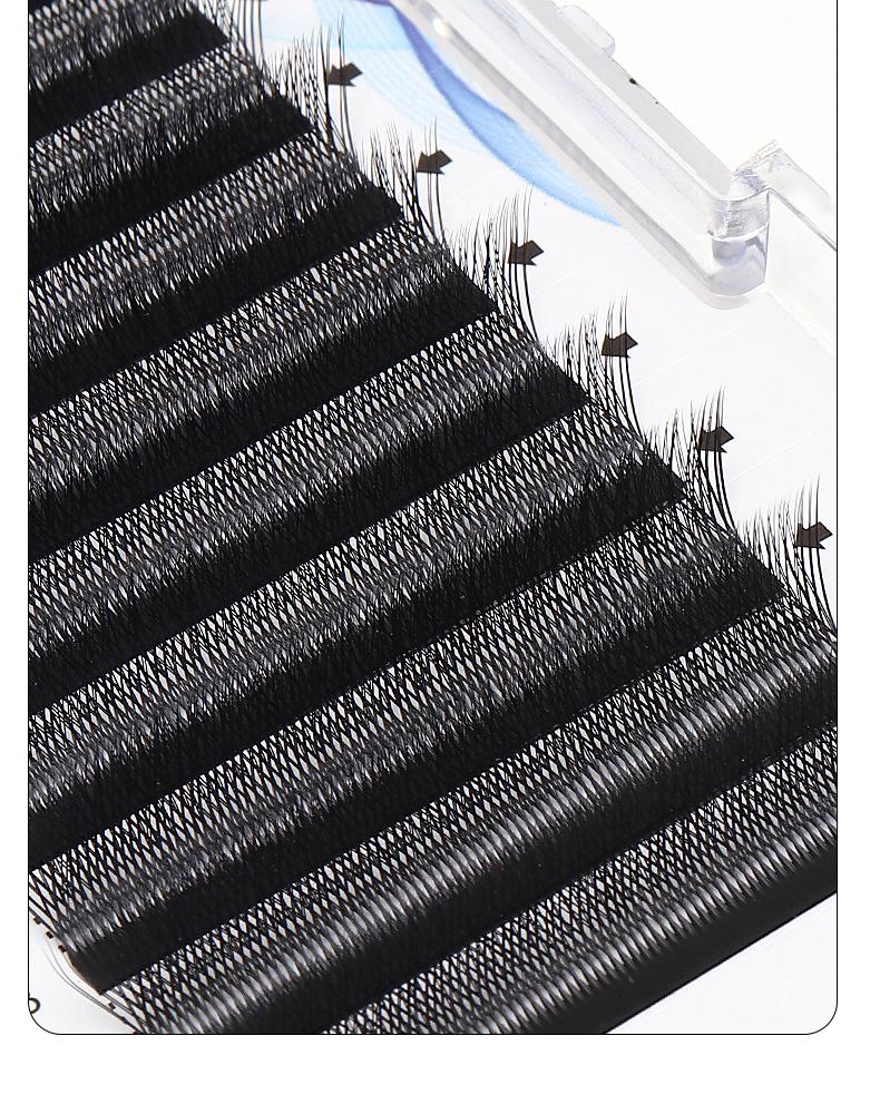 Натуральные, мягкие W-образные цветущие ресницы клевера состоят из пучка из 6 переплетенных между собой ресниц, что предотвращает распускание корней.