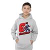 Captain America Childrens/Kids 6th Birthday Heather Pull Over Hoodie