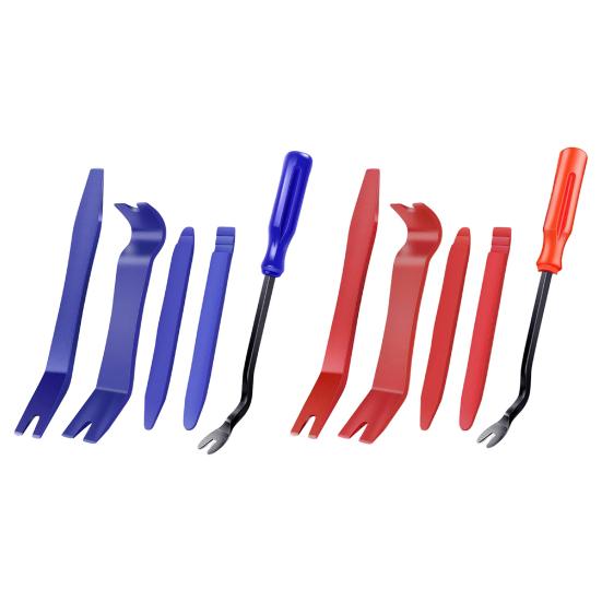 5 шт./компл. Инструменты для снятия обшивки автомобиля, Набор для снятия обшивки двери автомобиля, аудио, радио, приборной панели, Инструменты для снятия внутренней обшивки автомобиля