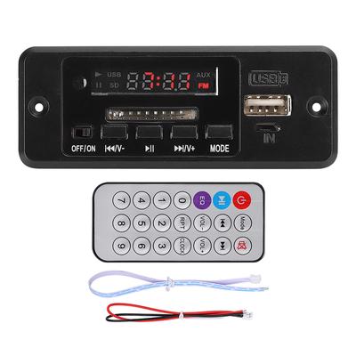 5V MP3 o Декодер Модуль USB FM Радио MP3 Декодер Плата Музыкальный Плеер с Усилителем МощностиЧерный