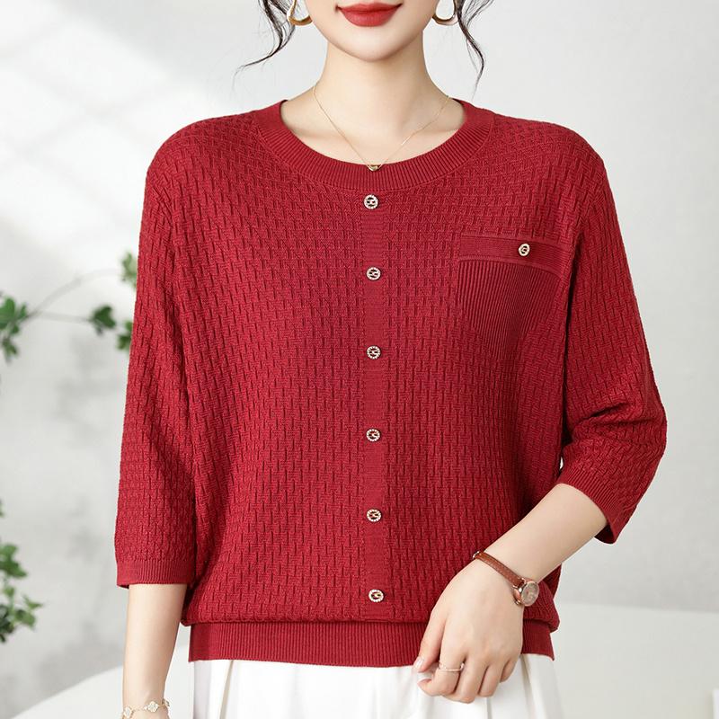 QingHe Cashmere Женский свитер из 30% кашемира - Мягкий и теплый пуловер из смесовой шерсти