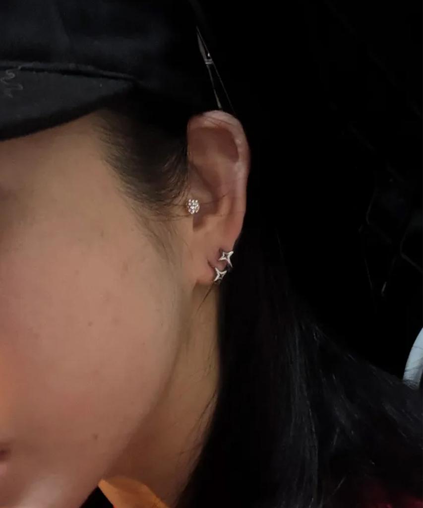 Серьги Iamj Nova Glow с одним касанием