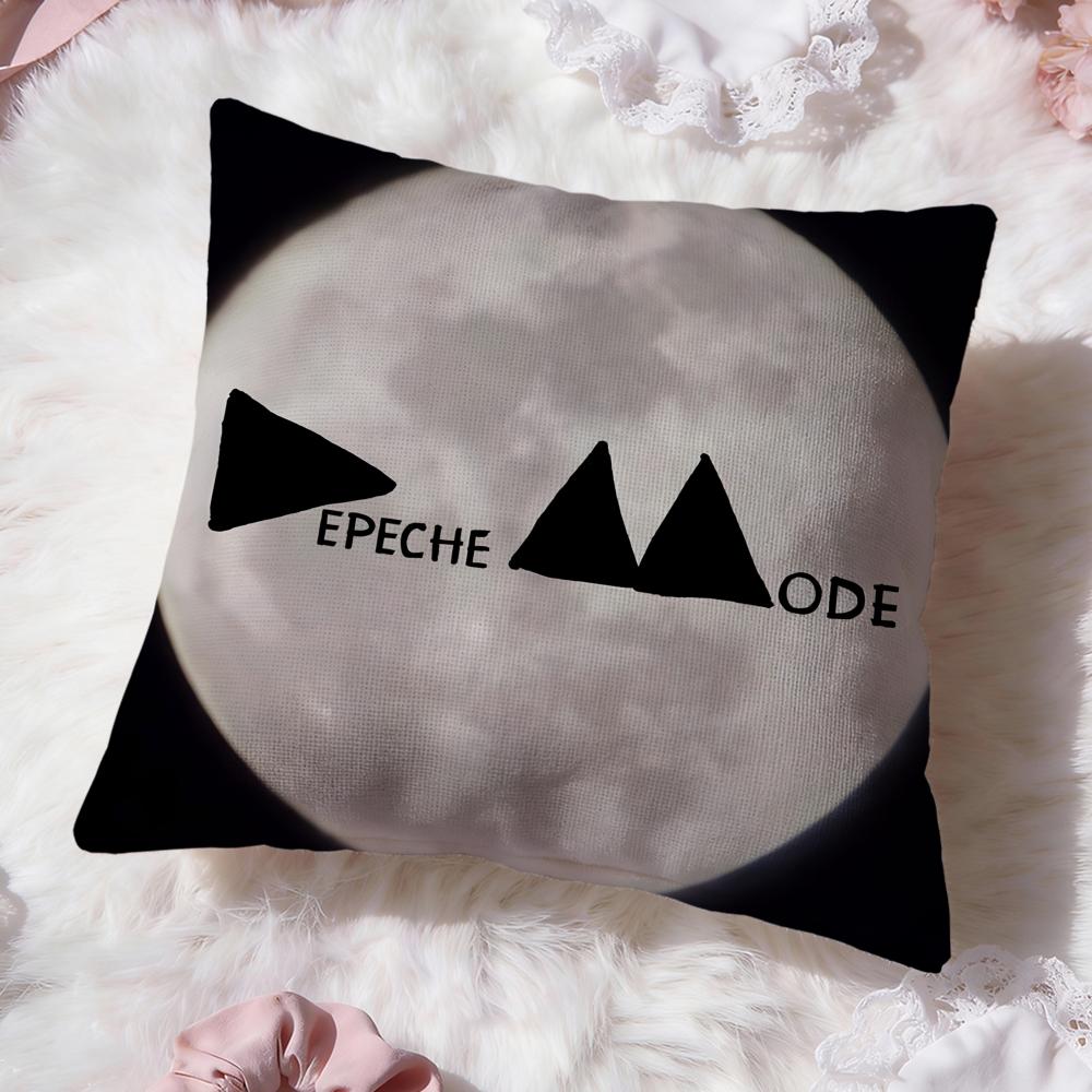 Подушка D-Depeche M-Mode Чехол Премиум Комфорт Двусторонний Чехол для Подушки - Дизайн Два в Одном для Любой Комнаты и Салона Автомобиля