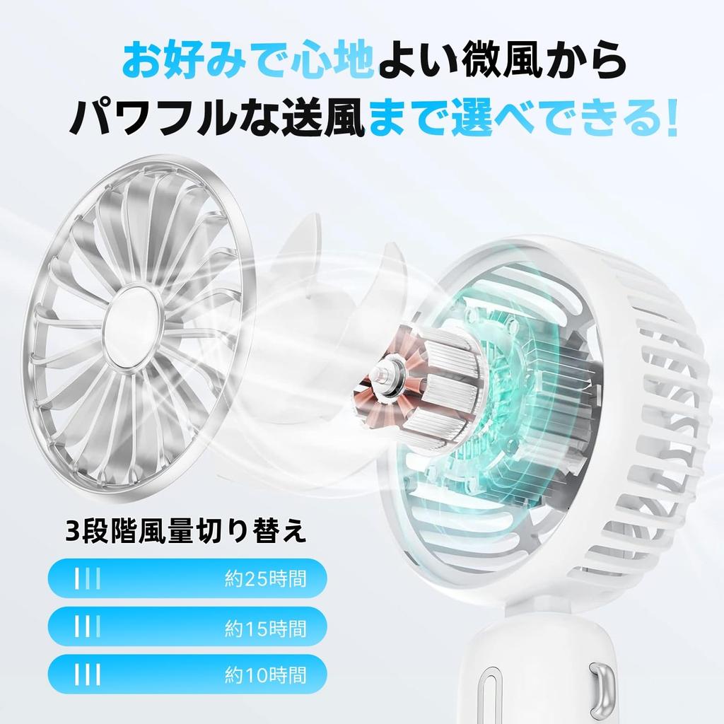 Портативный большой удобный 20 дБ 25 часов непрерывной работы с ручным регулируемым объемом воздуха в 3 USB компактный и для обеда для предотвращения теплового удара