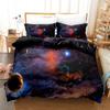 3D Цифровой, Планета, Космос, Земля, Постельное белье Комплект из четырех предметов Комплект из трех предметов простыней