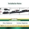 Бескаркасная тихая щетка стеклоочистителя Changan Qiyuan Q05
