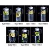 Transparent Water Bottle Heat-resistant Juice Cold Water Bottle New Coffee Milk Pot