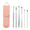 Ear Wax Cleaner Tool Set Earwax Removal Set Earwax Remover 6-in-1 Ear Pick Tools