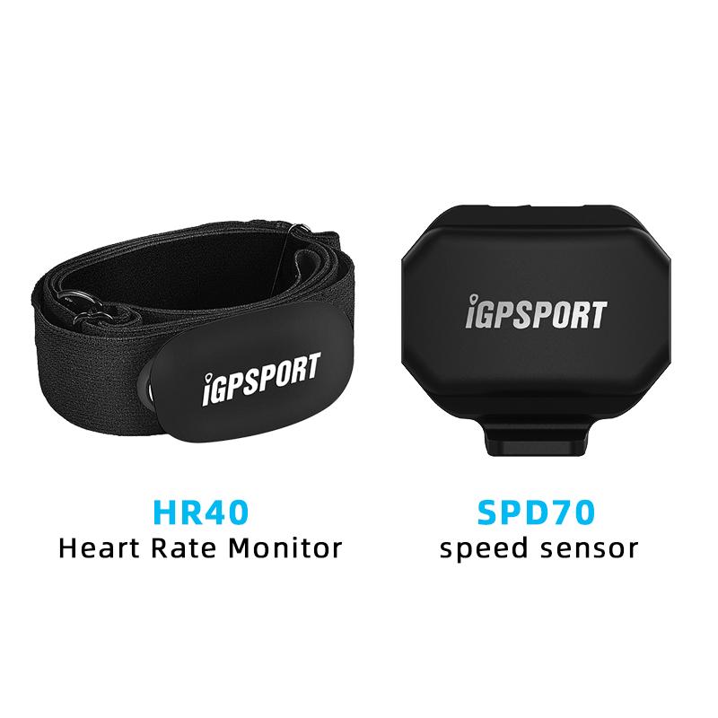 IGPSPORT SPD70 CAD70 Датчик скорости Двойной режим Поддержка Каденс велосипеда HR40 HR70 Пульсометр Для BSC100S BSC200 BSC300 Garmin