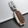Чехол для ключа Ford: Брелок для ключей Ford Edge, Focus, Mondeo из натуральной кожи и металла