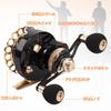 Raft Fishing Black Porgy Drop Gear for Raft Ice and Rock Hand Reel Reel, Reel, Cast, 2.61 Ratio, 10+1BB, Fishing, Fishing, Fishing, Left/Right (Right