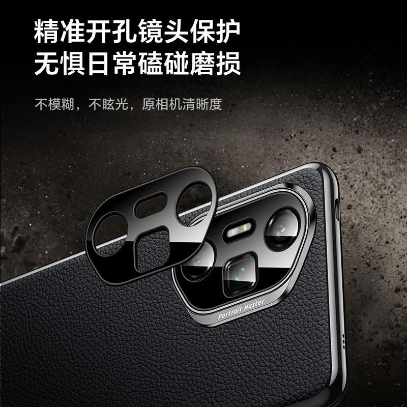 Premium Genuine Leather Phone Case HONOR 300 Pro Full Coverage Shockproof Protection With Electroplated Matte Finish