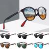 Retro Polarized Sunglasses Men Women Fashion Round Ultralight Sun Glasses Brand Design Fishing Shades Eyewear Uv400