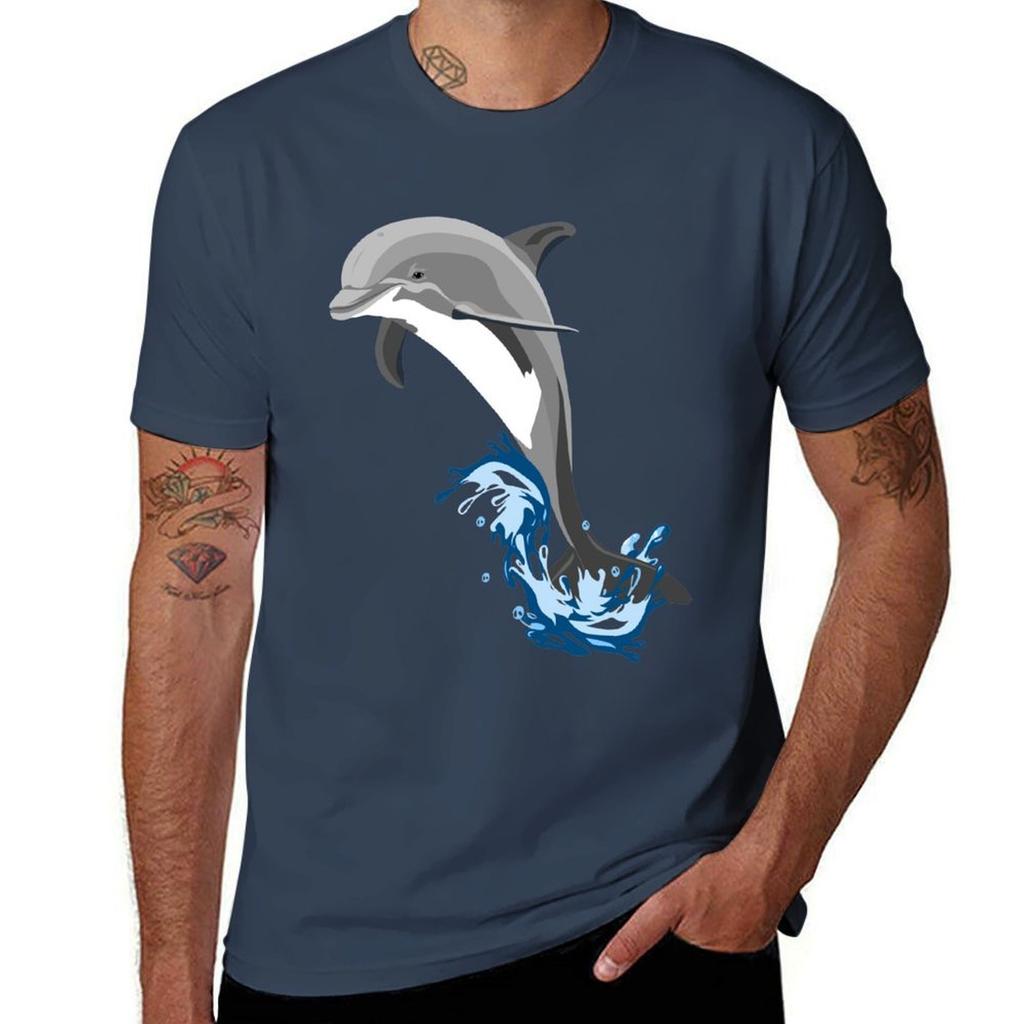 Dolphin Bottlenose Tshirt Mechanic Work Tee Shirt Tshirt
