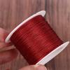 Silver Red Rope Tag Line No-slip Clothing Cord Polyester Fiber Cord String Cord DIY Rope Thread