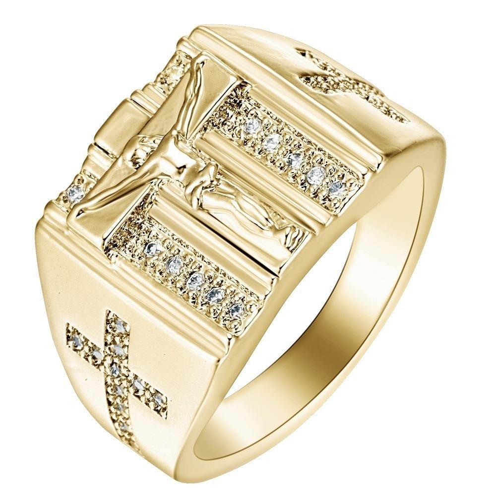 New Style Cross Ring, Fashionable Men's Ring
