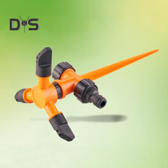 Watering Sprinkler 360 Degree Rotating Garden Sprinkler Large Area Coverage Lawn Sprinkler with Spike for Plant Irrigation