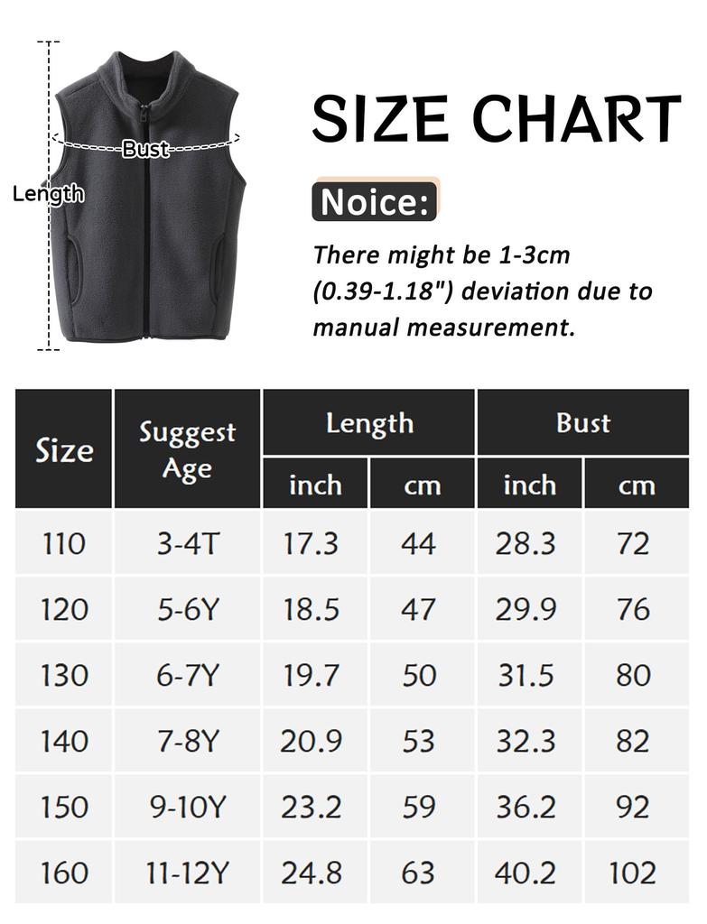 AIEOE Жилет для девочек и без рукавов, пушистый, легкий и идеальный для и размер 120, детский жилет, куртка для мальчиков, унисекс, теплый, для школы, весна, осень, зима,