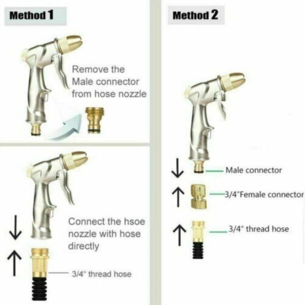 Brass Nozzle Brass Nozzle Sprinkler Garden Irrigation Tools New Wash Sprayer Car