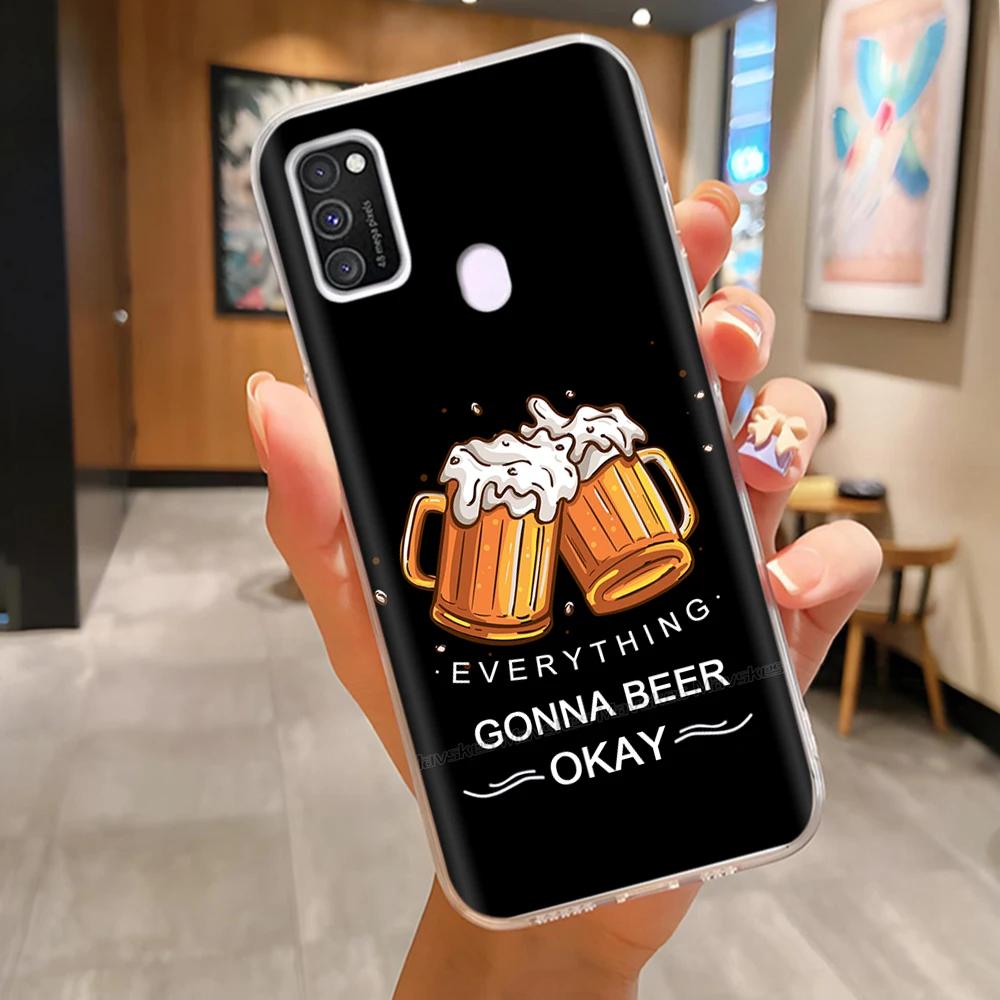 Для Samsung Galaxy M21 M31 Чехол Мягкий ТПУ Мягкий Силикон Модный Чехол для Телефона Для Samsung M21 M31 Funda Роскошная Задняя Крышка Coque Para