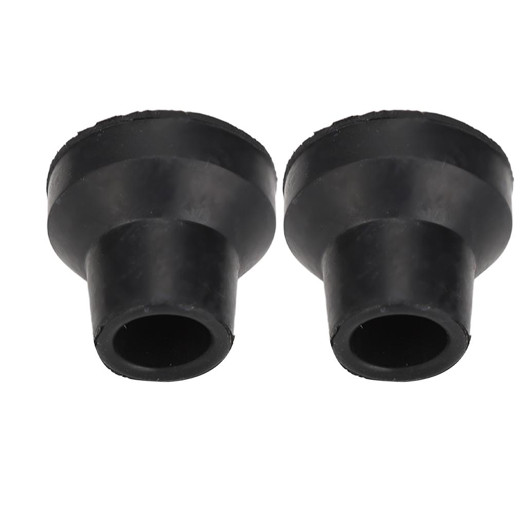 10Pcs Cane Tips Rubber Skid Resistance Wearproof Walking Crutch Tips for Standard and Folding Walkin