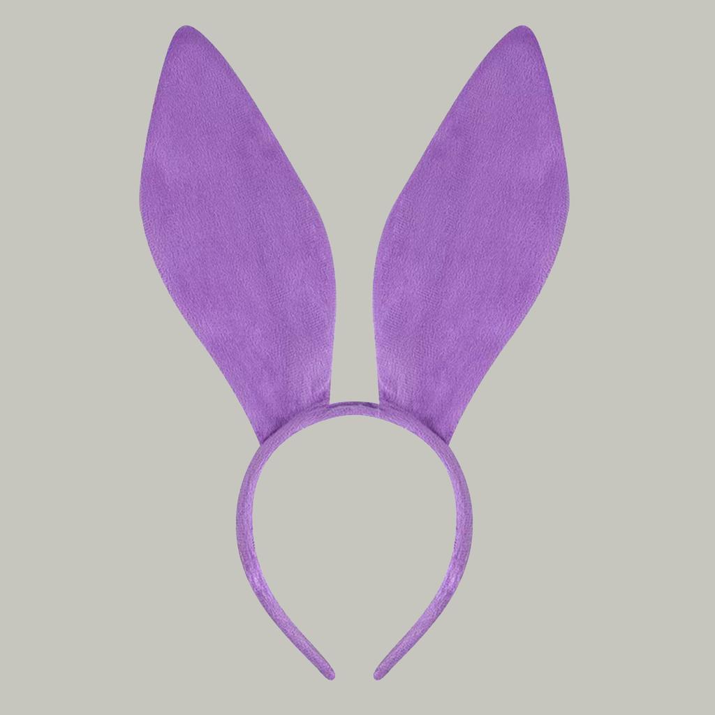 Rabbits Ears Hairband Photo Props Easter Hair Hoop Headband Party Headpiece Fun Headbands for Music Festival