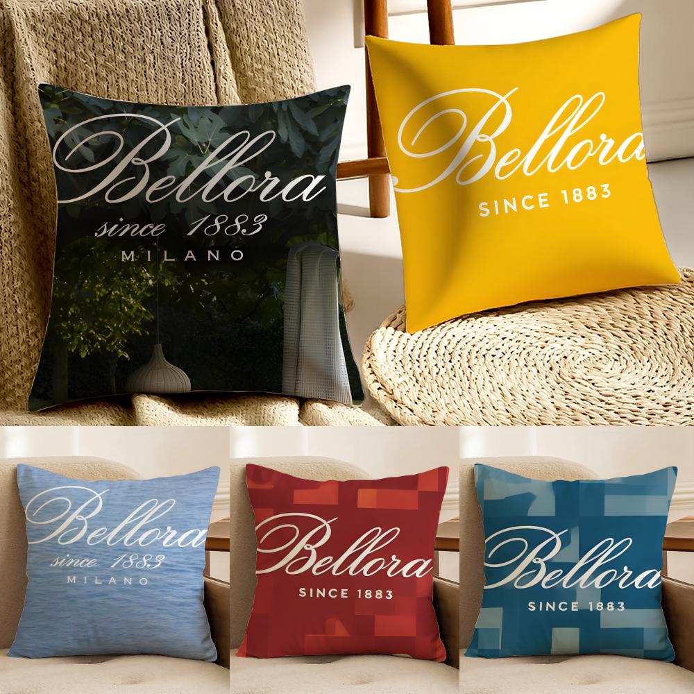 LUXURY fashion Italy elegance home BBELLORA Cushion Cover Pillowcase Antidustmite living Room Sofa Decor Cushion Room