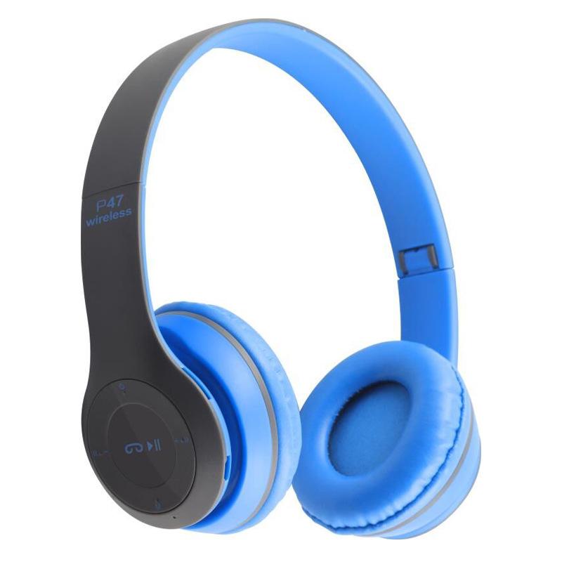 P47 Bluetooth Наушники Гарнитура Шумоподавление Складные Подарок Игровые Универсальные Компьютерные Гарнитуры