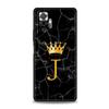 Чехол для телефона Crown Letter A To Z для Xiaomi Redmi Note 13 12 5G 9S 9 8 10 11 Pro 4G 9T 13C 12C 10C 9C 9A 7 Pro Мягкий силиконовый чехол