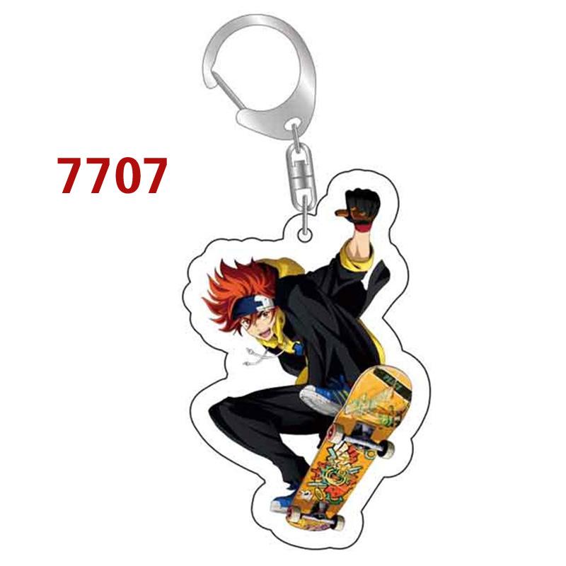 Аниме SK8 Бесконечный скейтборд, брелок для ключей, сумка, кулон, прозрачный акрил, персонаж мультфильма, брелок для скейтборда, кольцо, ювелирное изделие, подарок