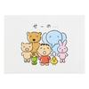 Sanrio Birthday Card Everyone's Taabou Party Greeting Card Can Be Shipped Overseas BD247-4 SANRIO 103225