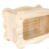 Hay Feeder Hamster Wooden Dispenser Alfalfa Rack Small Animal for Chinchilla