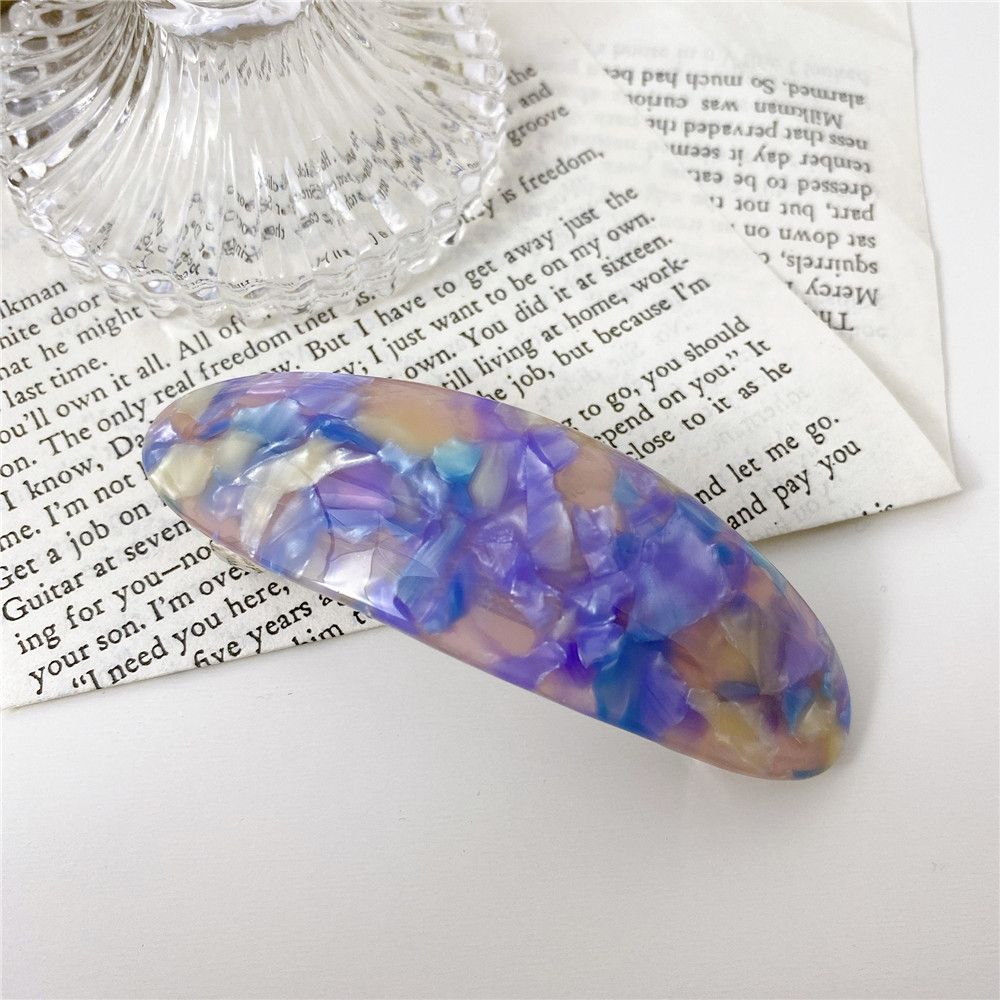 Модные геометрические заколки для волос из ацетата, аксессуары для волос, зажим для хвостика, заколки