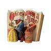 Enesco Disney Traditions Jim Shore Beauty and the Beast Storybook Disney Figure 6-inch
